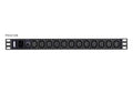 Aten Aten 12-Port 15A Power Distriubiton Unit - Basic PDU, 1U Rackmount Design 12x C13, Overload protection