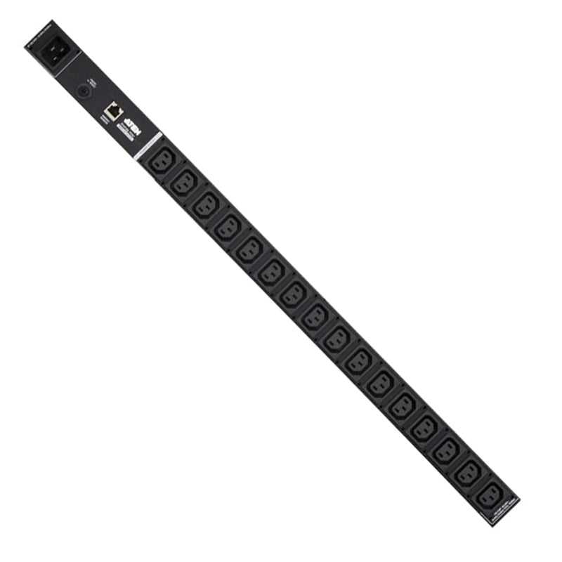 Aten Aten 16-Port 16A Port Power Distribution Unit - PDU, 0U Rack Mount Design, 16x C13 AC Outlets (PE1216G)