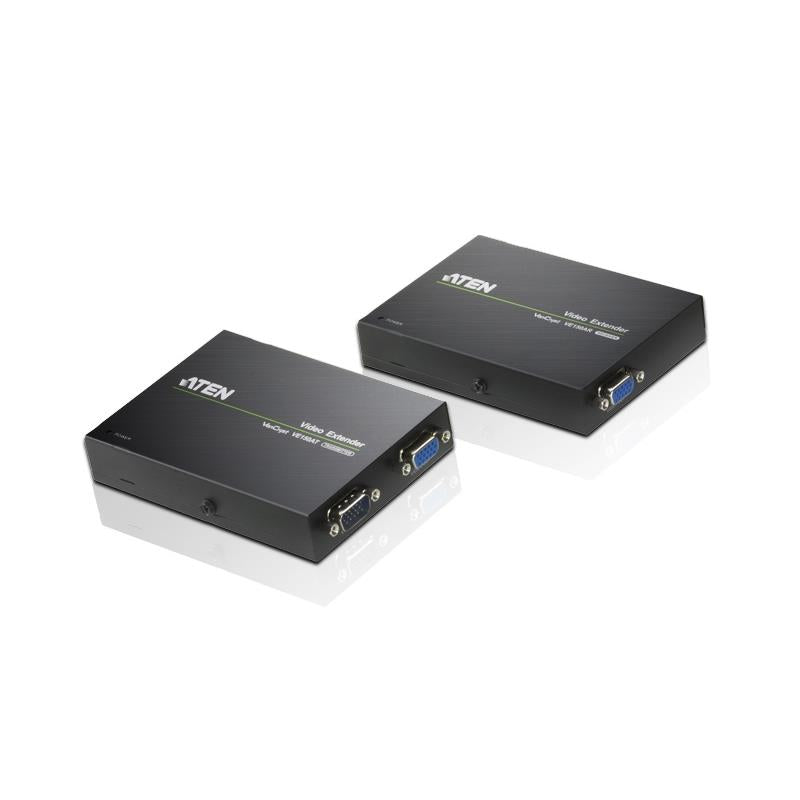 Aten Aten Professional Video Extender VGA Via Cat5, Supports One local  One Remote Output, 1900x1200@60Hz 30m, 1280x1024@60hz