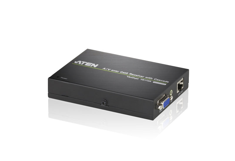Aten Aten A/V Over Cat 5 Receiver with Cascade for VS1204T/1208T. Cascade up to 10 level (LS)