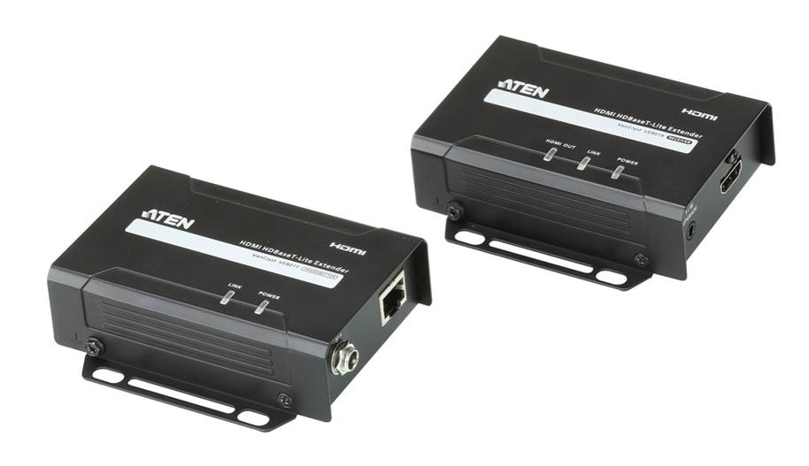 Aten Aten HDMI HDBaseT-Lite Extender, supports 1080p @ 70m and 4096 x 2160 @ 30 HZ (4:4:4) @ 40m over Cat 6A