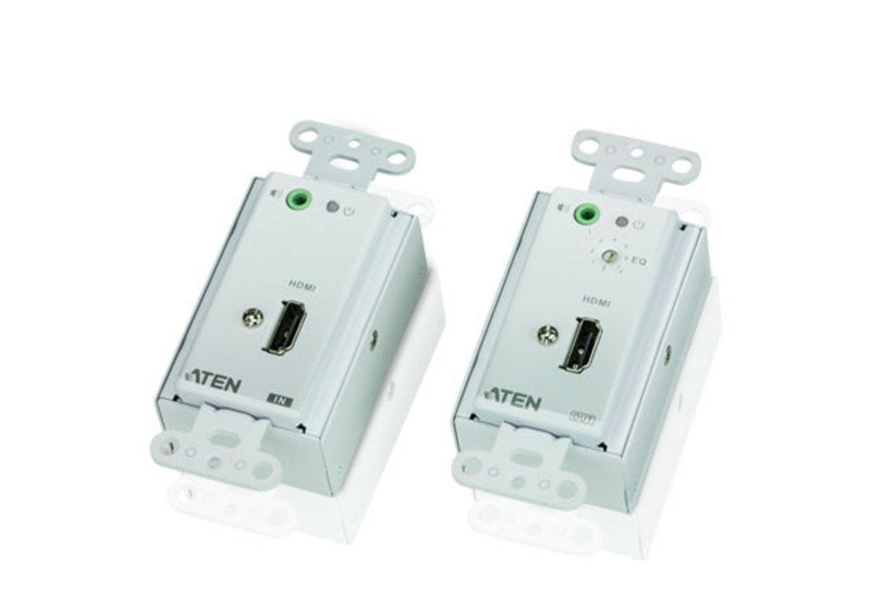 Aten Aten HDMI Over Cat 5 Extender Wall Plate - up to 1080p@60Hz (40m), 1080i@60Hz (60m)" (PROJECT)