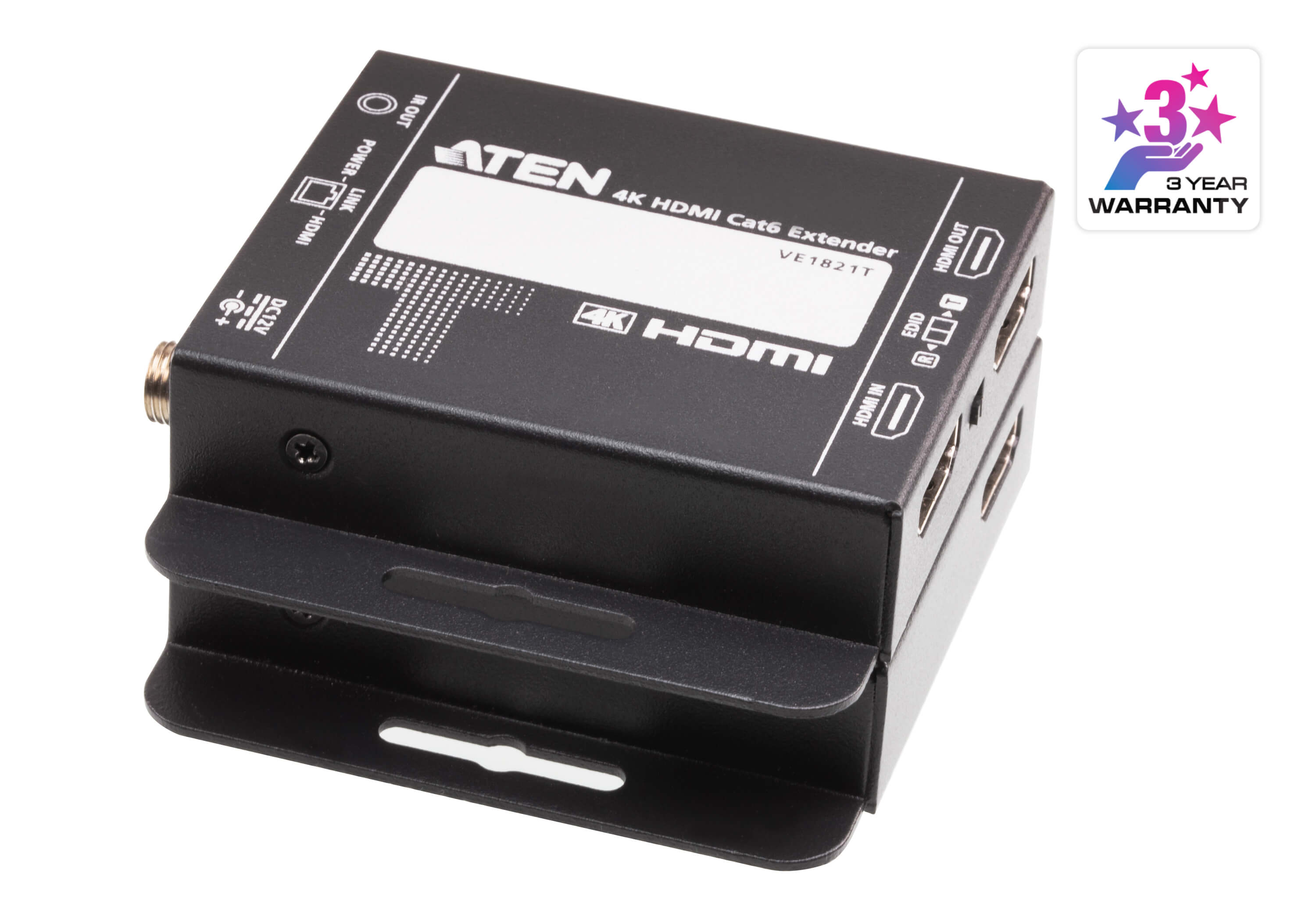 Aten Aten 4K HDMI Cat6 Extender Kit with Power-Over-Cable Technology