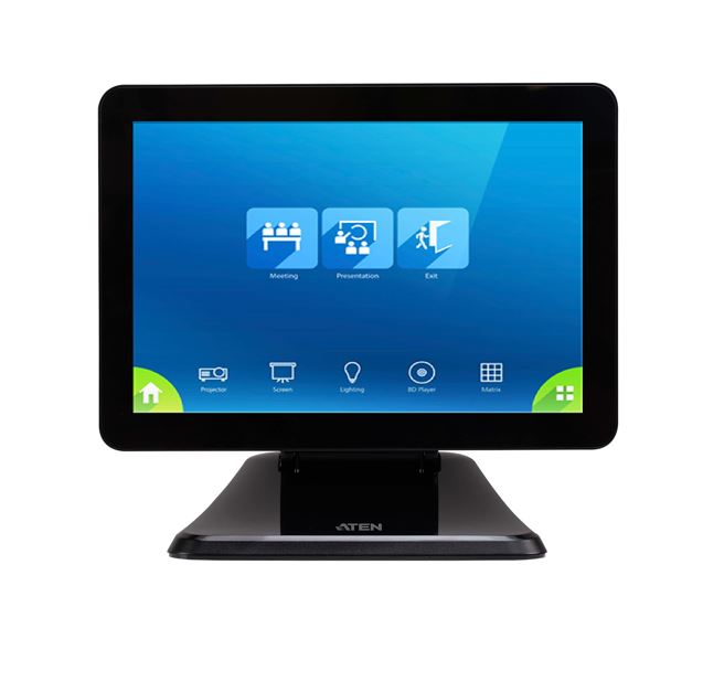 Aten Aten VK330 10.1" Touch Panel, Capacitive multi-touch TFT-LCD Screen, Supports Power over Ethernet, Flexible installation