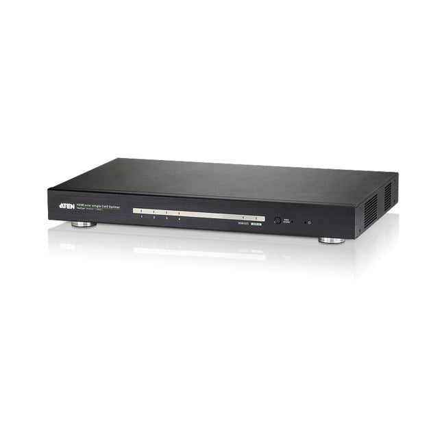 Aten Aten 4 Port HDMI HDBaseT Splitter, supports up to 4K@100m with one local HDMI output, control via RS232, EDID managenmen