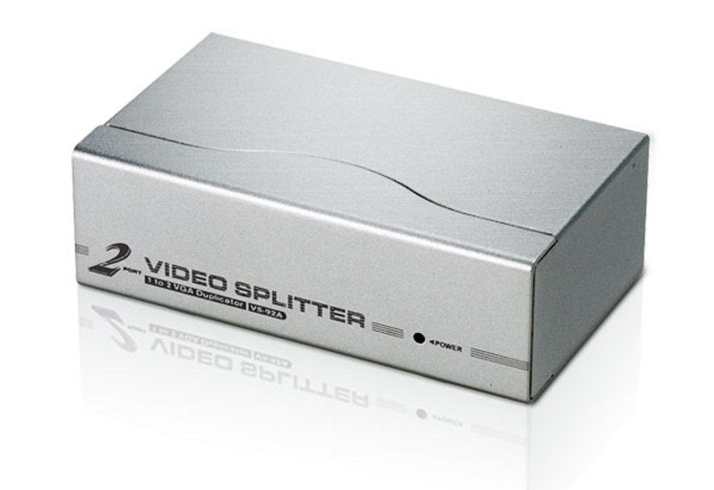 Aten Aten Video Splitter 2 Port VGA Splitter 350Mhz, 1920x1440@60Hz, Cascadable to 3 levels (Up to 8 Outputs)