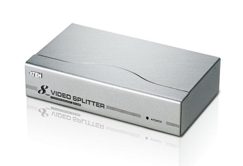 Aten Aten Video Splitter 8 Port VGA Splitter 350Mhz, 1920x1440@60Hz, Cascadable to 3 levels (Up to 512 Outputs)