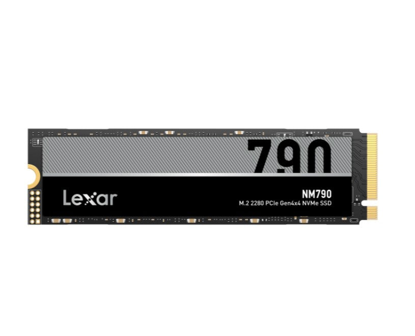 Lexar LNM790X512G-RNNNG Internal SSD 512GB M.2 2280 PCIe Gen 4x4 NVMe SSD up to  7200MB/s read, 4400MB/s write TLC- 5 year limited warranty