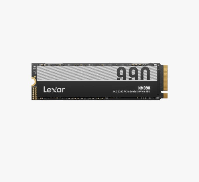 Lexar LNM990X002T-RNNNG Internal SSD 2TB PCIe G5x4 M.2 2280 up to 14000MB/s read, 10000MB/s write - 5 year limited warranty