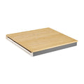 Brateck Brateck 2-in-1 Desktop Storage Box,  402x346x36mm, Weight Capacity:  5kg, Removeable Tray: organizes and stores small