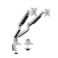 Brateck Brateck Dual Monitor Aluminum Interactive Counterbalance Monitor Arm Fit Most 13''-32''  Monitors Up to  9kg per scre
