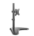 Brateck Brateck Single Free Standing Screen Economical double Joint Articulating Stell Monitor Stand Fit Most 13"-32" Monitor