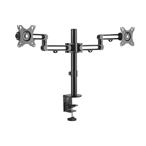 Brateck Brateck Dual Monitor Premium Aluminum Articulating Monitor Arm Fit Most 17"-32" Monitors Up to 8kg per screen VESA 75
