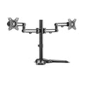Brateck Brateck Dual Free Standing Monitor Premium Articulating Aluminum Monitor Stand Fit Most 17"-32" Monitors Up to 8kg pe