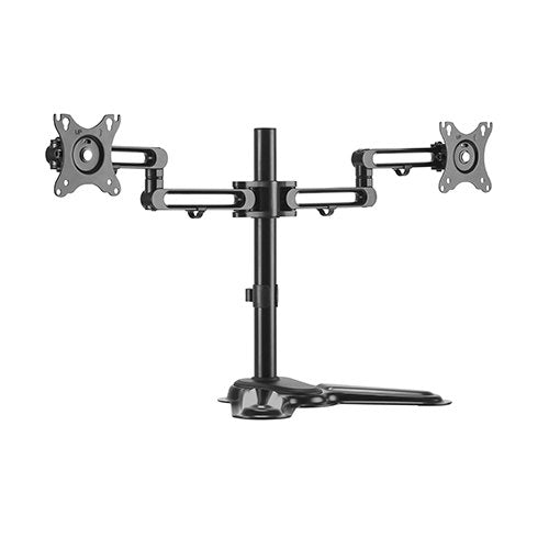 Brateck Brateck Dual Free Standing Monitor Premium Articulating Aluminum Monitor Stand Fit Most 17"-32" Monitors Up to 8kg pe
