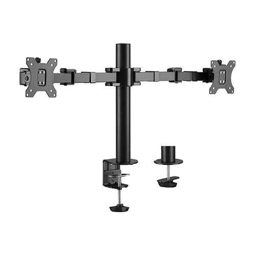 Brateck Brateck Dual Monitors Affordable Steel Articulating Monitor Arm Fit Most 17"-31" Monitors Up to 9kg per screen VESA 7