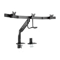 Brateck Brateck Triple Monitors Select Gas Spring Aluminum Monitor Armt Fit Most Screen Size 17"-32" up to 6.5kg VESA 75x75/1