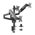 Brateck Brateck Triple Monitors Pole-Mounted Gas Spring Monitor Arm Fit Most 17"-27" Monitors Up to 7kg per screen VESA 75x75