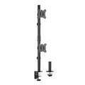 Brateck Brateck Vertical Pole Mount Dual-Screen Monitor Mount Fit Most 17"-32" Monitors, Up to 9kg per screen VESA 75x75/100x