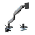 Brateck Brateck Single Heavy-Duty RGB Gaming Monitor Arm Fit Most 17"-49" Monitor, Fit Curved Monitor, Up to 20kg,  VESA 75x7