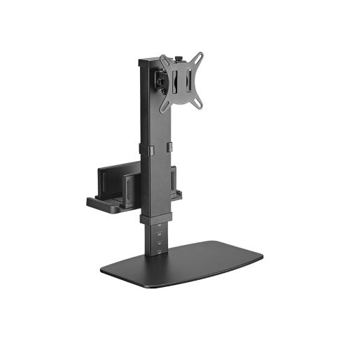 Brateck Brateck Vertical Lift Monitor Stand With Thin Client CPU Mount  Fit Most 17"-32" Monitor Up to 8KG VESA 75x75,100x100