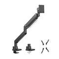 Brateck Brateck LDT80-C012 Super Heavy-Duty Gas Spring Monitor Arm For most 17"~57" Monitors, Fit Curved Monitor, Matte Black
