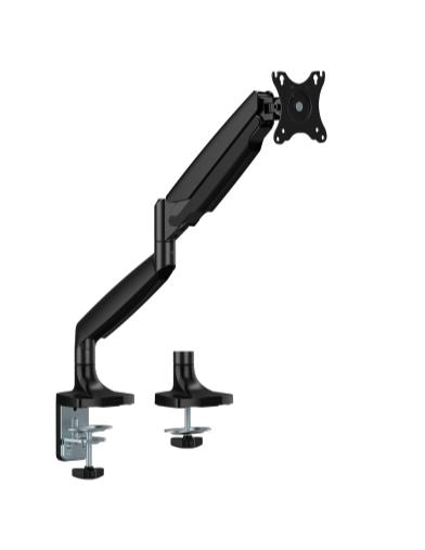 Brateck Brateck LDT82-C012 Single Screen Heavy-Duty Gas Spring Monitory Arm For most 17"~45" Monitors, Matte Black
