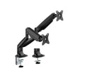 Brateck Brateck LDT82-C024-BK Dual Screen Heavy-Duty Gas Spring Monitory Arm with For most 17"~35" Monitors, Matte Black