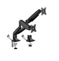 Brateck Brateck LDT82-C024UC Dual Screen Heavy-Duty Gas Spring Monitory Arm with USB Ports For most 17"~35" Monitors, Matte B