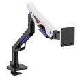 Brateck Brateck LDT95-C012UC Atlas Neo Gaming Monitor Arm with USB-A  USB-C Ports For most 24"~57" Monitors, Fit Curved Monit
