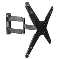 Brateck Brateck Slim Full Motion Curved  Flat Panel TV Wall Mount for 23''-55" TV Up tp 35kg, VESA hole up to 400x400. (LS)