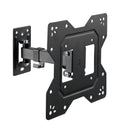 Brateck BrateckEconomical Full-Motion TV Wall Mount For 23"-43" Fit Curved TV up to 30KG, VESA 100x100,100x200,200x100,200x20