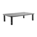 Brateck Brateck Height Adjustable Steel Monitor/Laptop Stand (370x235x120mm) Fit Screen Size 13"-32" Weight CapacityUp to 20k