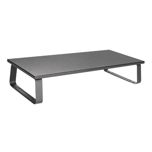 Brateck Brateck Timber Desktop Monitor Stand (600x260x120mm) Fit Screen Size 13"-32" Weight Capacity Up to 20kg- Black (LS)