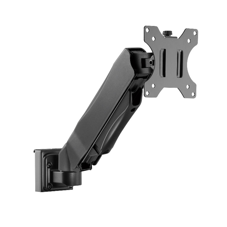 Brateck Brateck Slatwall Gas Spring Monitor Arm, Effortless Monitor Height Adjustment with Gas Spring, for 13"-27" Screen, Up