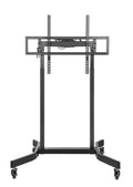 Brateck Brateck Standard Motorized TV Cart Fit 55"-100" Up to 120kg- Matte Black , VESA Compatible: 200x200 up to 800x600 （LS