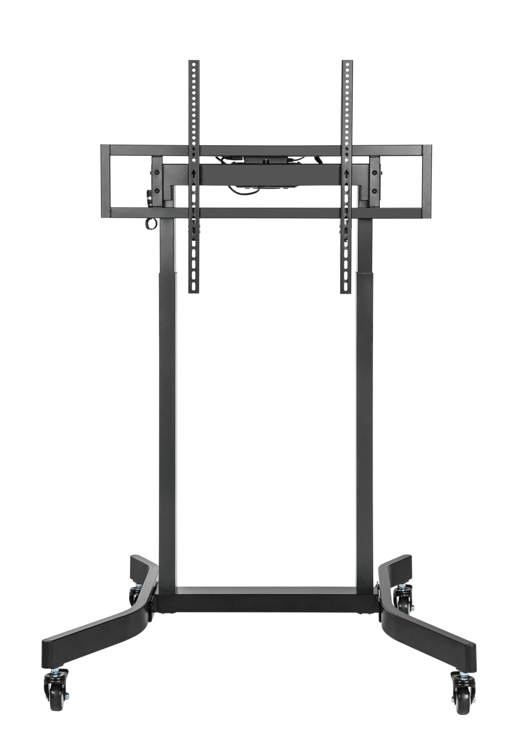 Brateck Brateck Standard Motorized TV Cart Fit 55"-100" Up to 120kg- Matte Black , VESA Compatible: 200x200 up to 800x600 （LS