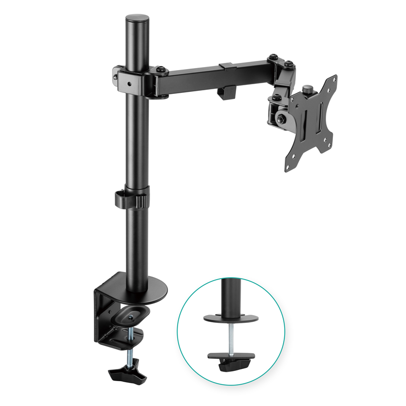 mbeat® activiva ErgoLife Single Monitor Screen Double Joint Monitor Arm Fit Screen Screen:13""- 32"" Detachable VESA Net Weight3kg