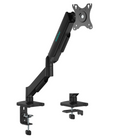 mbeat® Activiva Ergolife Single-Screen Gas Spring Monitor Arm allows you to smoothly adjust the height angle and tilt of your screen with minimal
