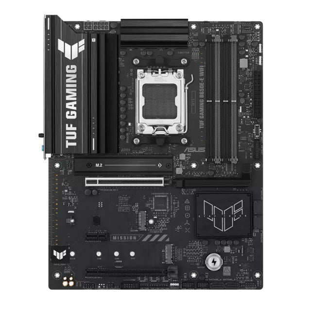 ASUS AMD TUF GAMING B650E-E WIFI (AM5) ATX Motherboard, DDR5 256GB, PCIe 5.0 x16, 3x M.2, 4x SATA, Wi-Fi 6E, 2.5Gb LAN, 1x HDMI, 1x DP