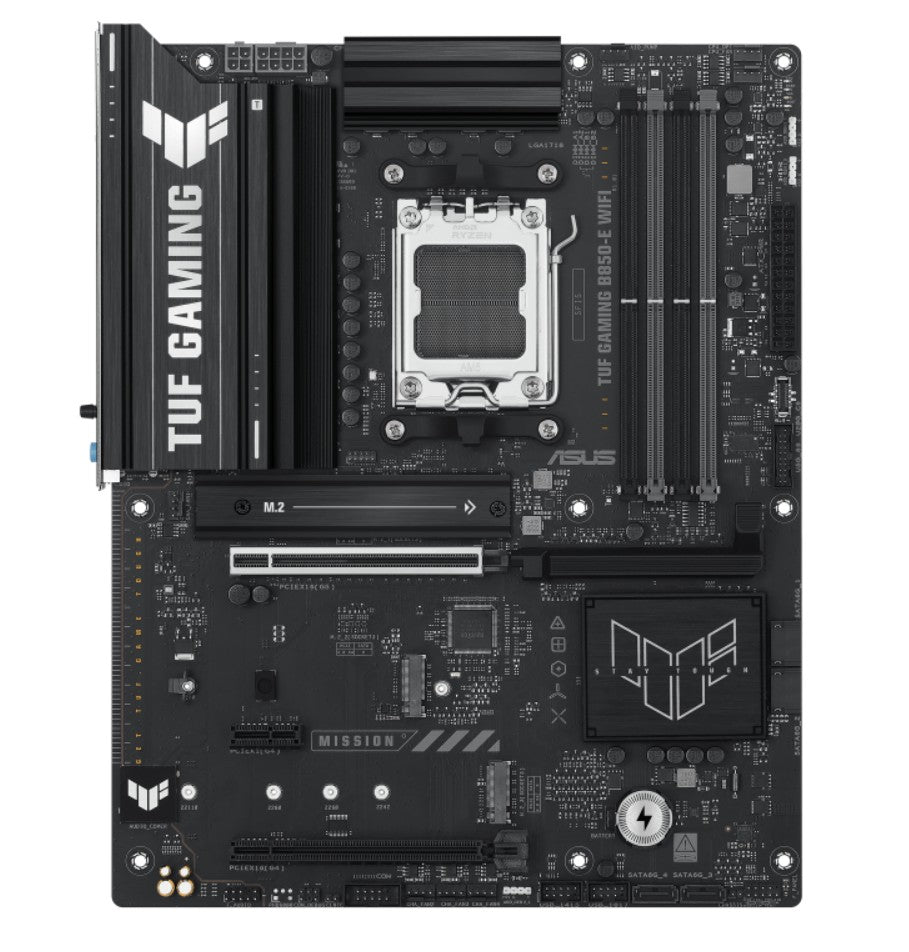 ASUS ASUS AMD B850 TUF GAMING B850-E WIFI (AM5)  ATX Motherboard, DDR5 256B, 1x PCIe 5.0 x16 slot, 3 x M.2 slots, 4 x SATA, W