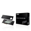 ASUS ASUS HYPER M.2 X16 GEN5 CARD (PCIe 5.0/4.0) Supports up to four NVMe M.2 (2242/2260/2280/22110) devices at up to 512 Gbp