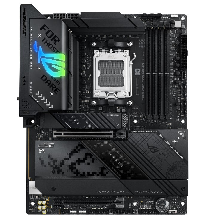 ASUS ASUS AMD ROG STRIX X870-F GAMING WIFI (AM5) ATX Motherboard, DDR5 192GB, 1x PCIe 5.0 x16 slot, 4 x M.2 slots, 2x SATA, W