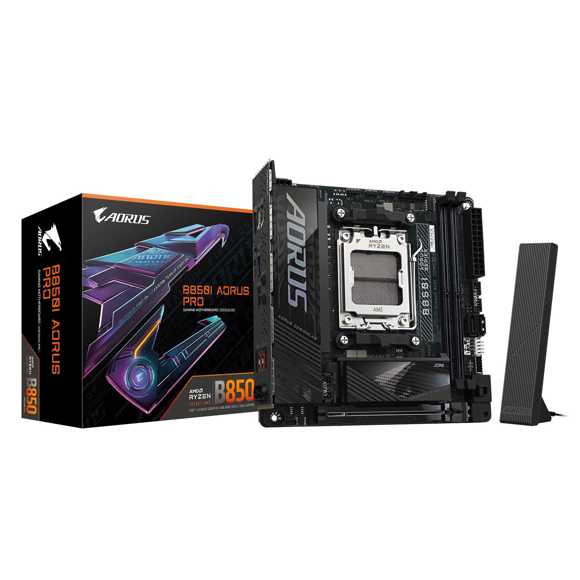 Gigabyte (LS) Gigabyte B850I AORUS PRO 1.0, AMD AM5, 2 x DDR5 up to 128 GB,  1 x HDMI, 1x PCI Express x16, 2 x M.2, 2 x SATA,
