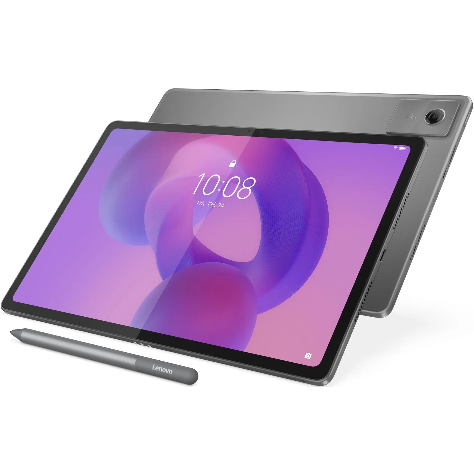 Lenovo Idea Tab Plus Wi-Fi 12" 2.5K 12GB/256GB w/ Pen Paper Like Tablet - Luna Grey(ZAG70045AU)*AU STOCK*, 13MP/8MP, 10200mAh, 1 Year Warranty