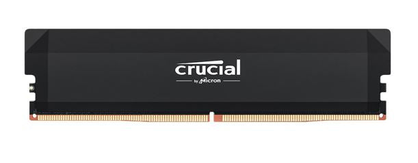 Micron (Crucial) Crucial Pro 16GB (1x16GB) DDR5 UDIMM 6000MHz CL36 Black Heat Spreader Overclocking Support Intel XMP AMD Ryz