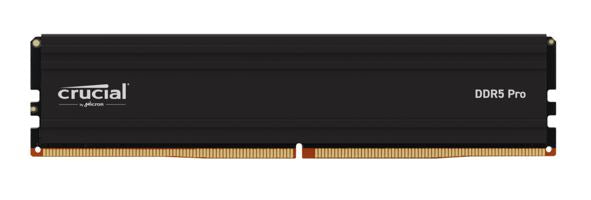 Micron (Crucial) Crucial Pro 16GB (1x16GB) DDR5 UDIMM 6000MHz CL48 Black Heat Spreader Support Intel XMP AMD Ryzen Desktop PC