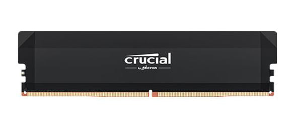 Crucial Pro 16GB (1x16GB) DDR5 UDIMM 6400MHz CL32 Black Heat Spreader Support Intel XMP AMD Ryzen Desktop PC Gaming Memory Tray