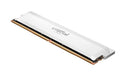 Crucial Pro 16GB (1x16GB) DDR5 UDIMM 6400MHz CL32 White Heat Spreader Support Intel XMP AMD Ryzen Desktop PC Gaming Memory Tray