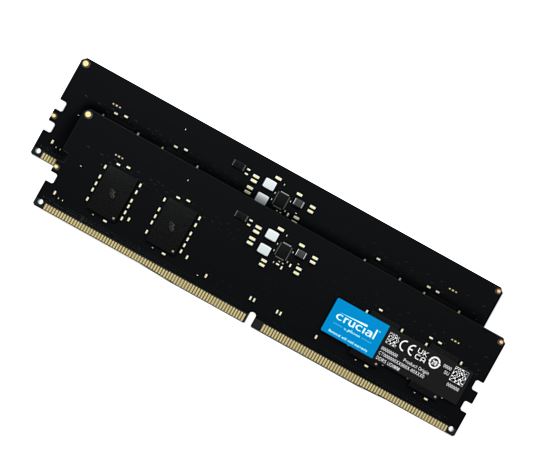 Micron (Crucial) Crucial 32GB (2x16GB) DDR5 UDIMM 5600MHz CL46 Desktop PC Memory